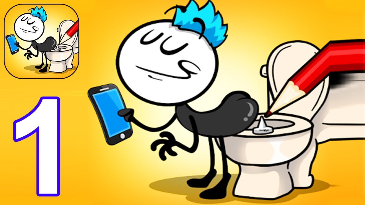Troll Master - Draw One Part - Gameplay Part 1 All Levels 1-90 (Android, iOS)