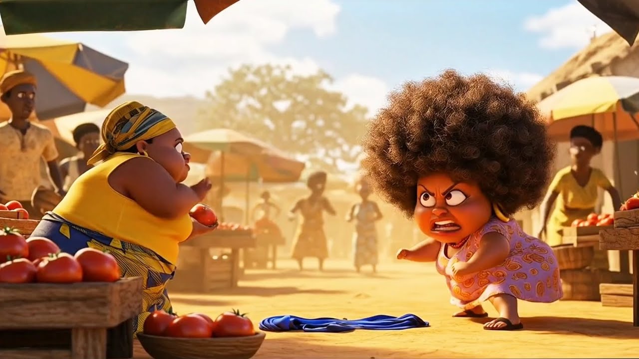 Mama Nkechi's Market Fight #folktales #africanfolktales #comedy