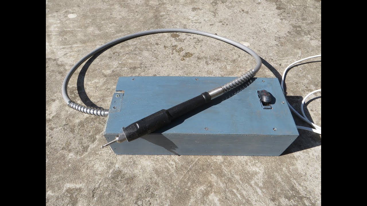 Mini taladro tipo Dremel con una batidora / Dremel Casera!!