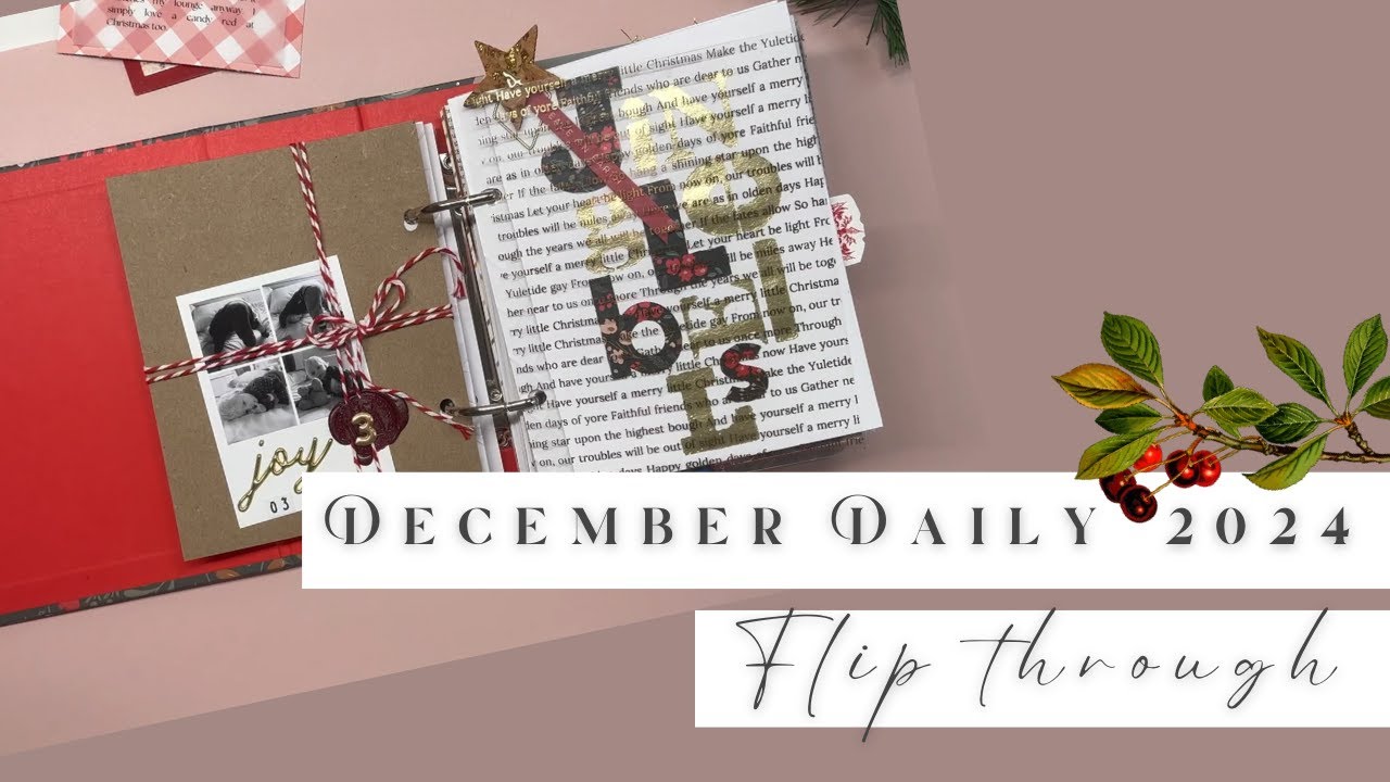 December Daily 2024 | Flip Through