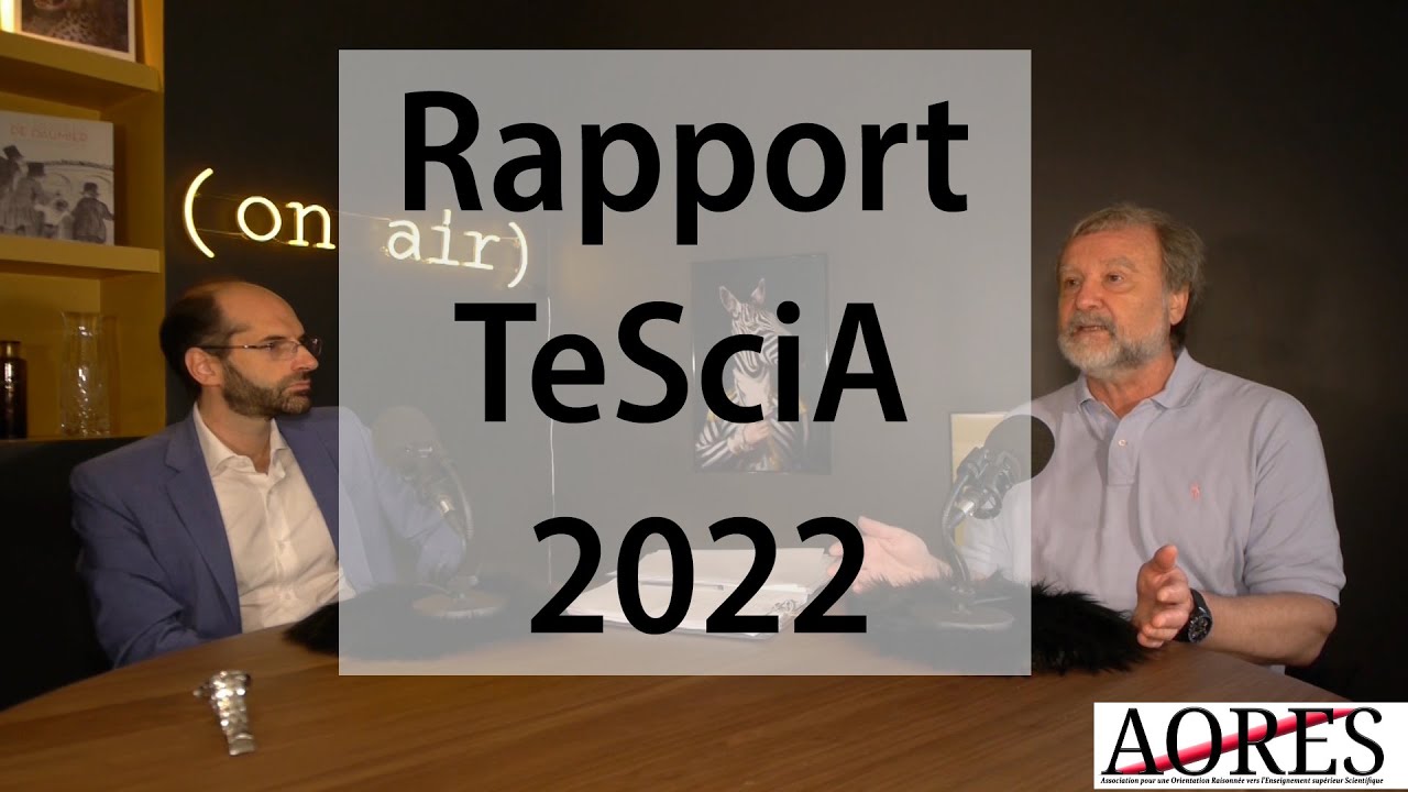 Rapport TeSciA 2022 : présentation vidéo
