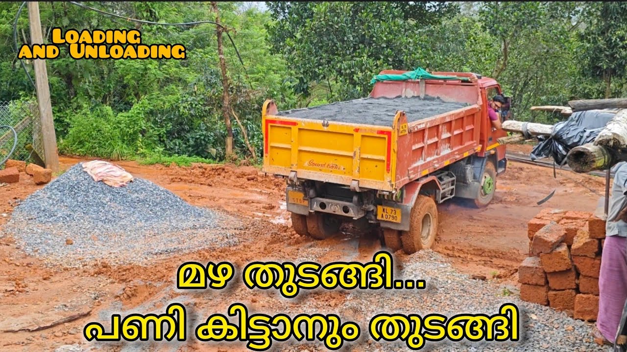 മഴ തുടങ്ങി, പണി കിട്ടാനും തുടങ്ങി#tipperlife#wayanad #jcb #offroad #eicher#tata #leyland#bharathbenz
