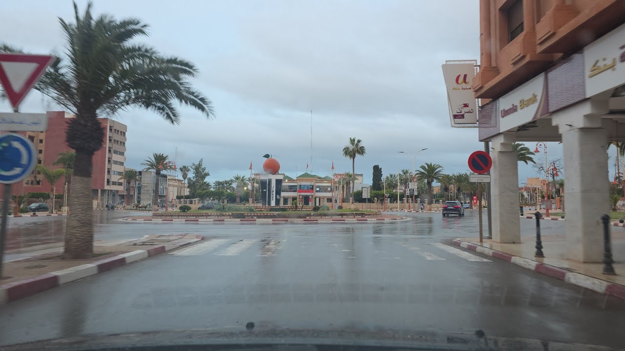 امطار الخير بمدينة بركان هدا الصباح🌧🌧🌧🌧🌧