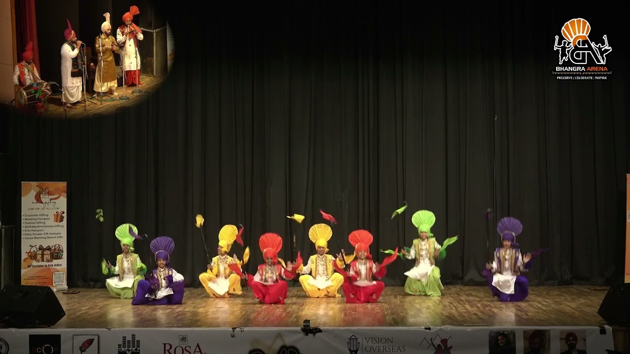 R N Bhangra Academy, Shiri Muktsar || Junior Live Category || Bhangra Arena 6 (2025)
