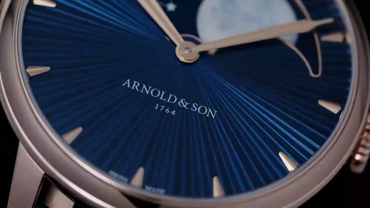 Arnold & Son - BRAND NEW Perpetual Moon 41.5 Red Gold l Jura Watches