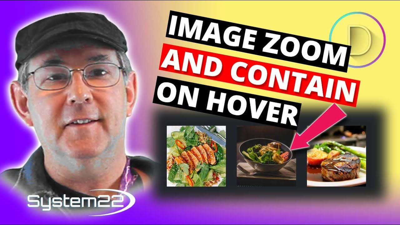 Divi Theme Image Zoom And Contain On Hover 👈👈👈👍