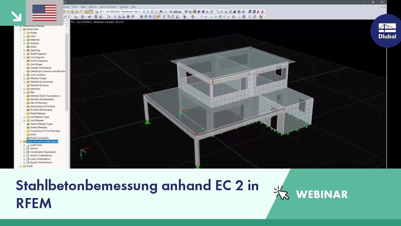 [EN] Stahlbetonbemessung anhand EC 2 in RFEM