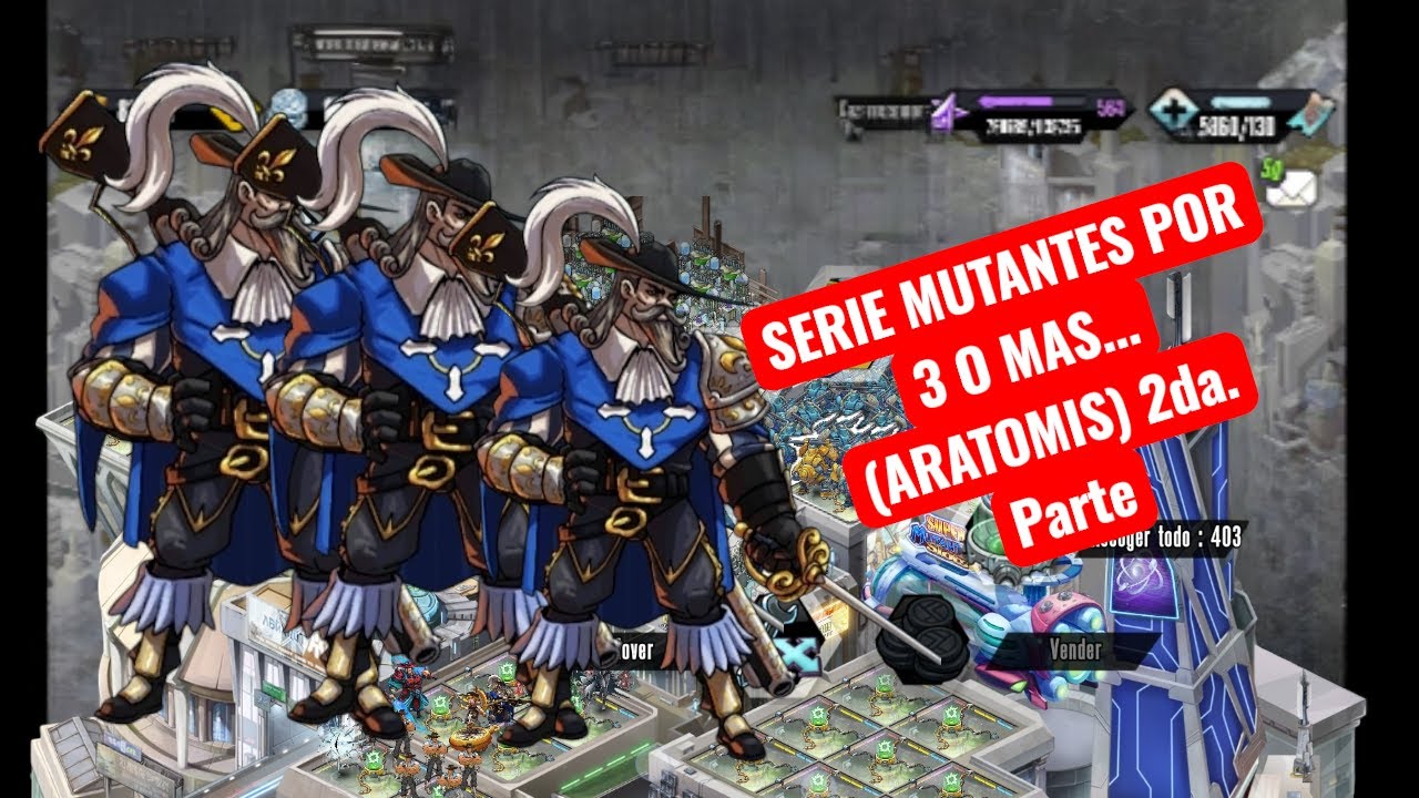 SERIE MUTANTES POR 3 O MAS... (ARATOMIS) CAP. 6 Parte 2