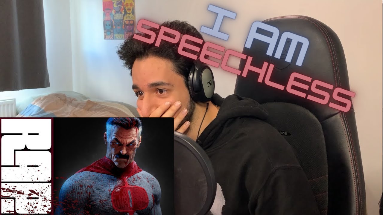 FARAZ SAN REACTS to Omni Man Rap | 