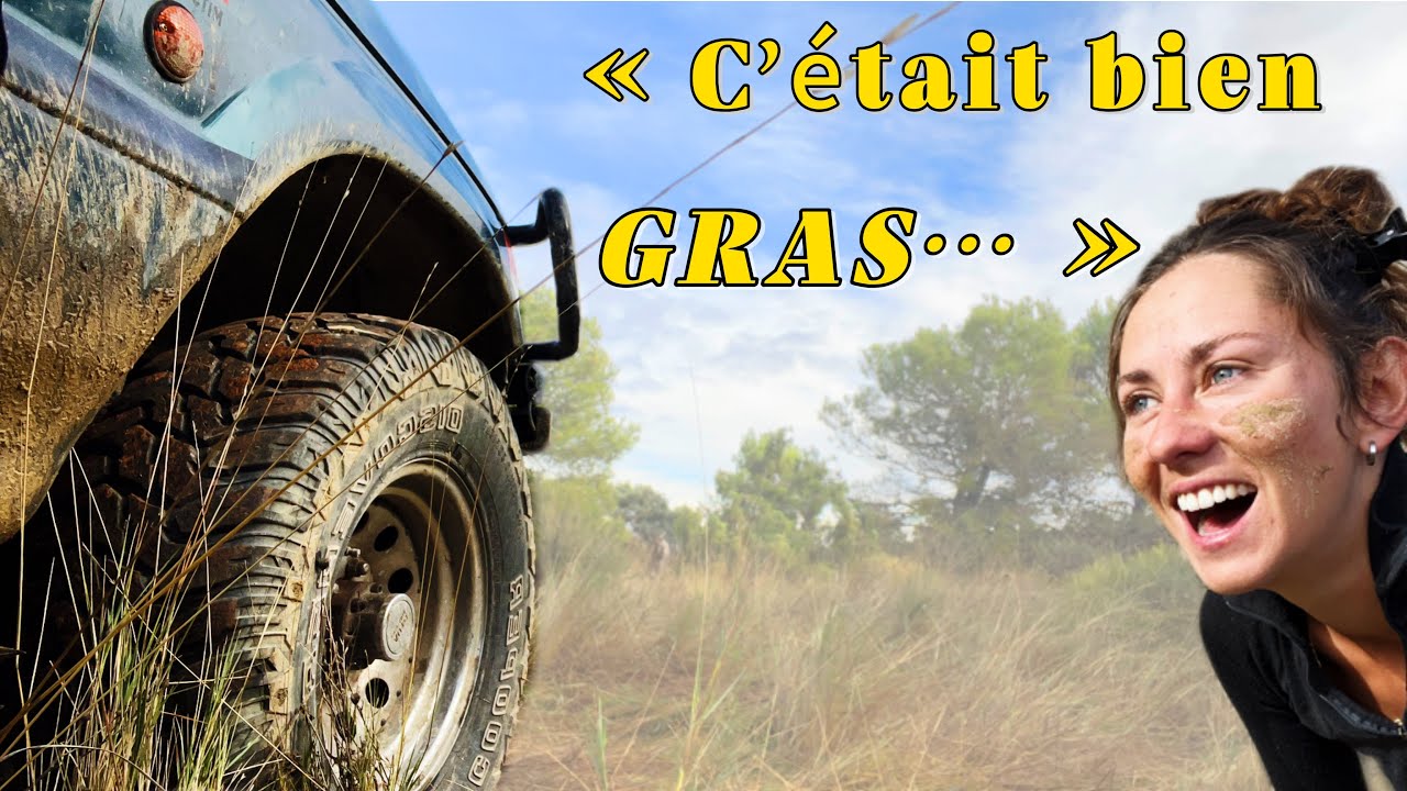 Un 4x4, de la boue et des chenilles : le début des pistes espagnoles