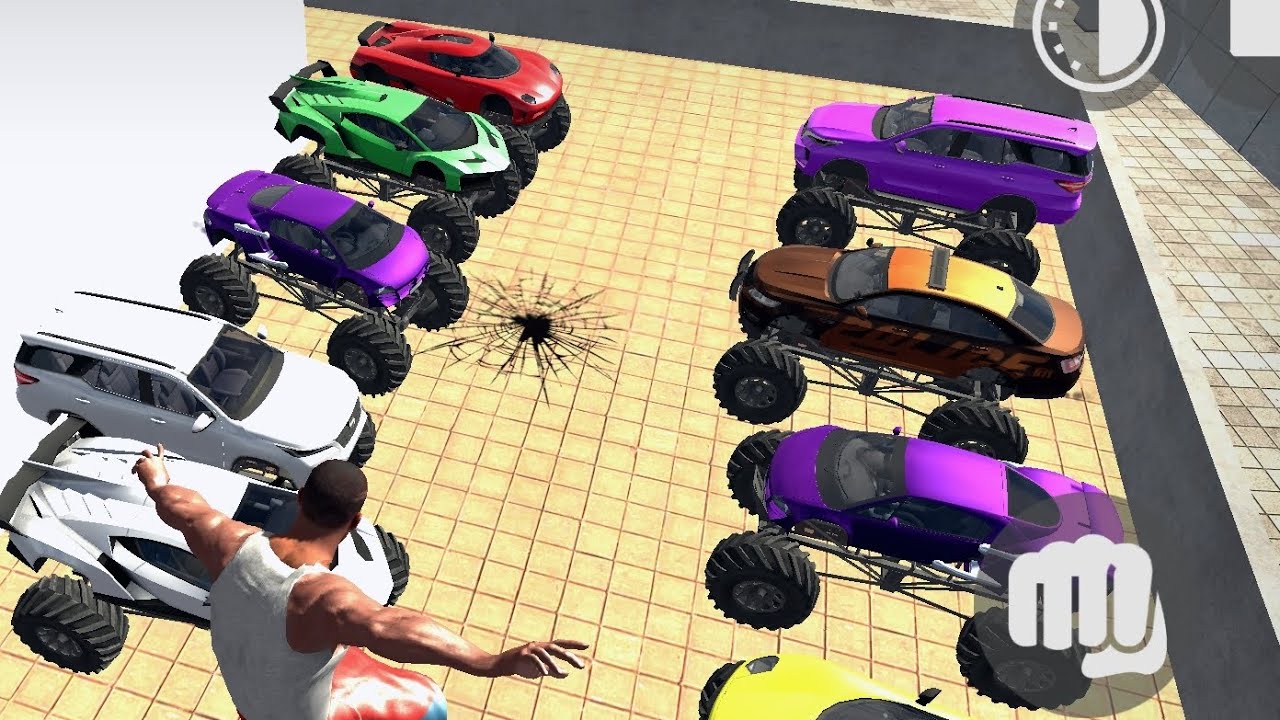 Kya is Sabhi Monster Truck ko Flacklin chala payega #indianbikegame #gta 