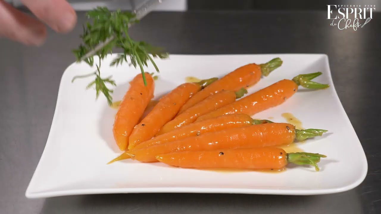Mélange Trappeur – Carottes rôties au miel – Esprit de Chefs