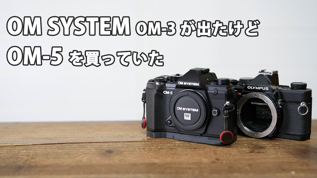 OM SYSTEM OM-3が出たけど、OM-5を買ってた件。OM-3とOM-5の比較やフラッシュ、システム全般のお話