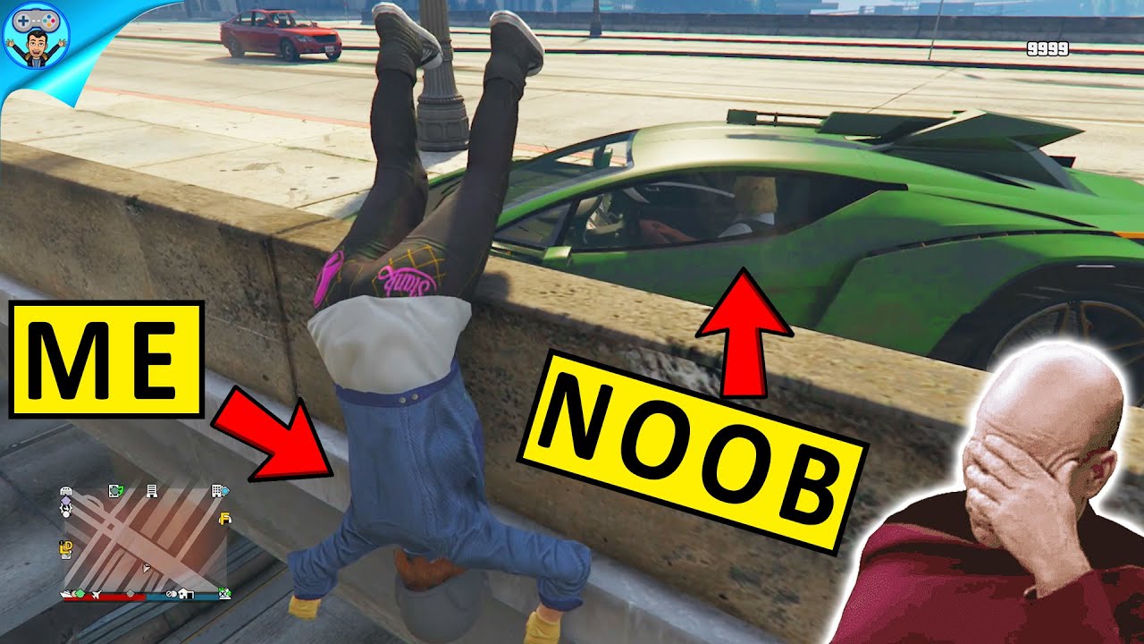 Griefer noobs are WAY more fun to troll than Tryhards on GTA Online! [Part 1/2]