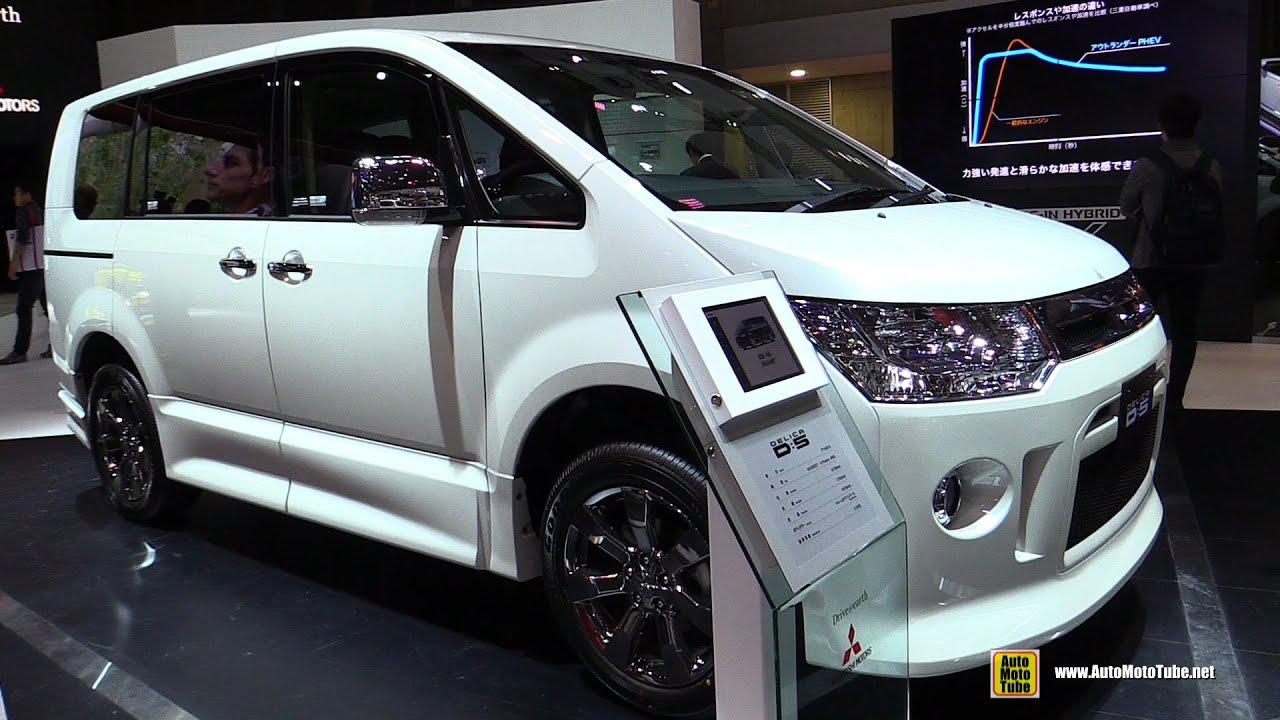 2016 Mitsubishi Delica D5 Roadest Van - Exterior and Interior Walkaround - 2015 Tokyo Motor Show
