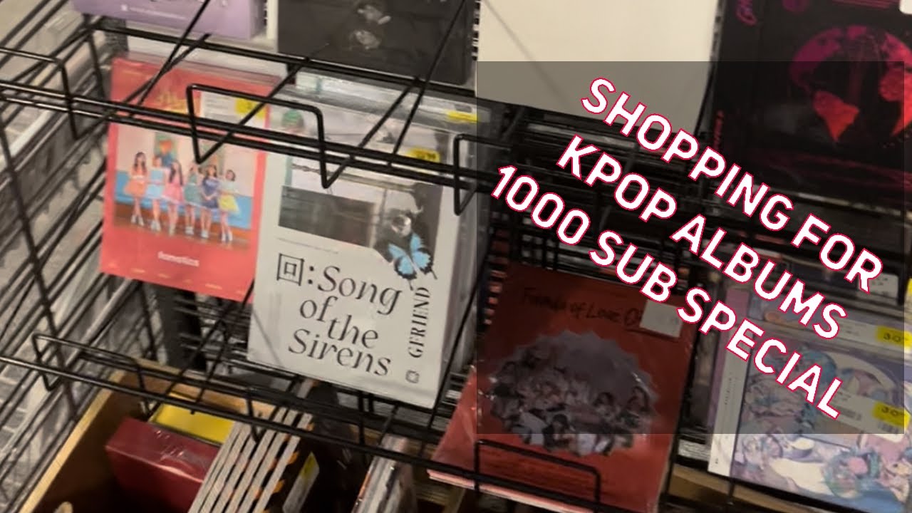 1000 Subscriber Special! Going Shopping for Kpop Merch and Album Vlog + Unboxing!
