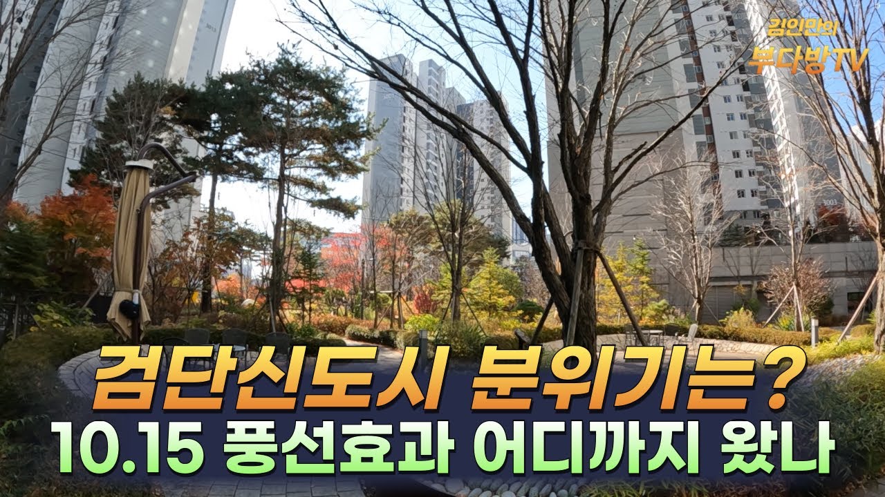 검단신도시 분위기는? 10.15 풍선효과 어디까지 왔나