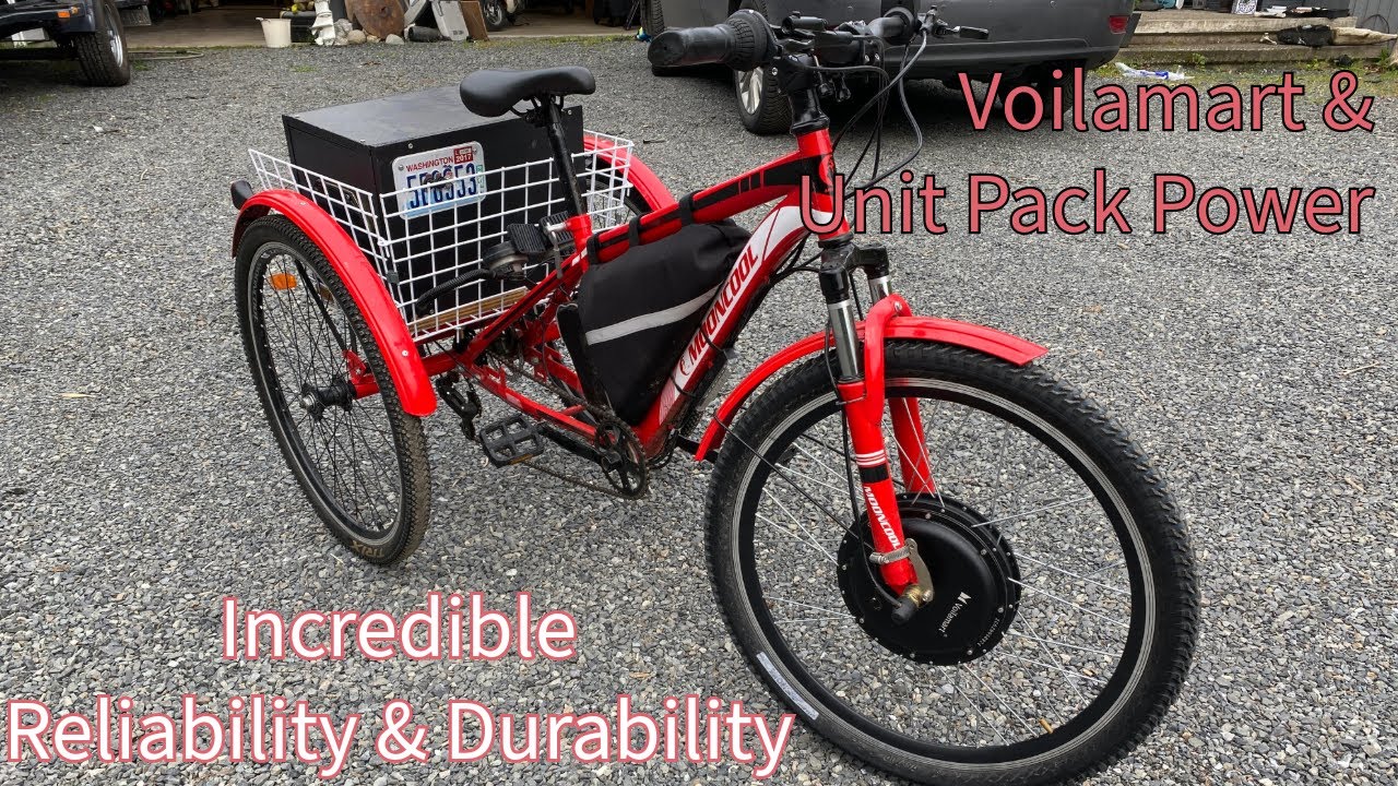 Longevity of a DIY Electric Bike/Trike -- 3 Year Test
