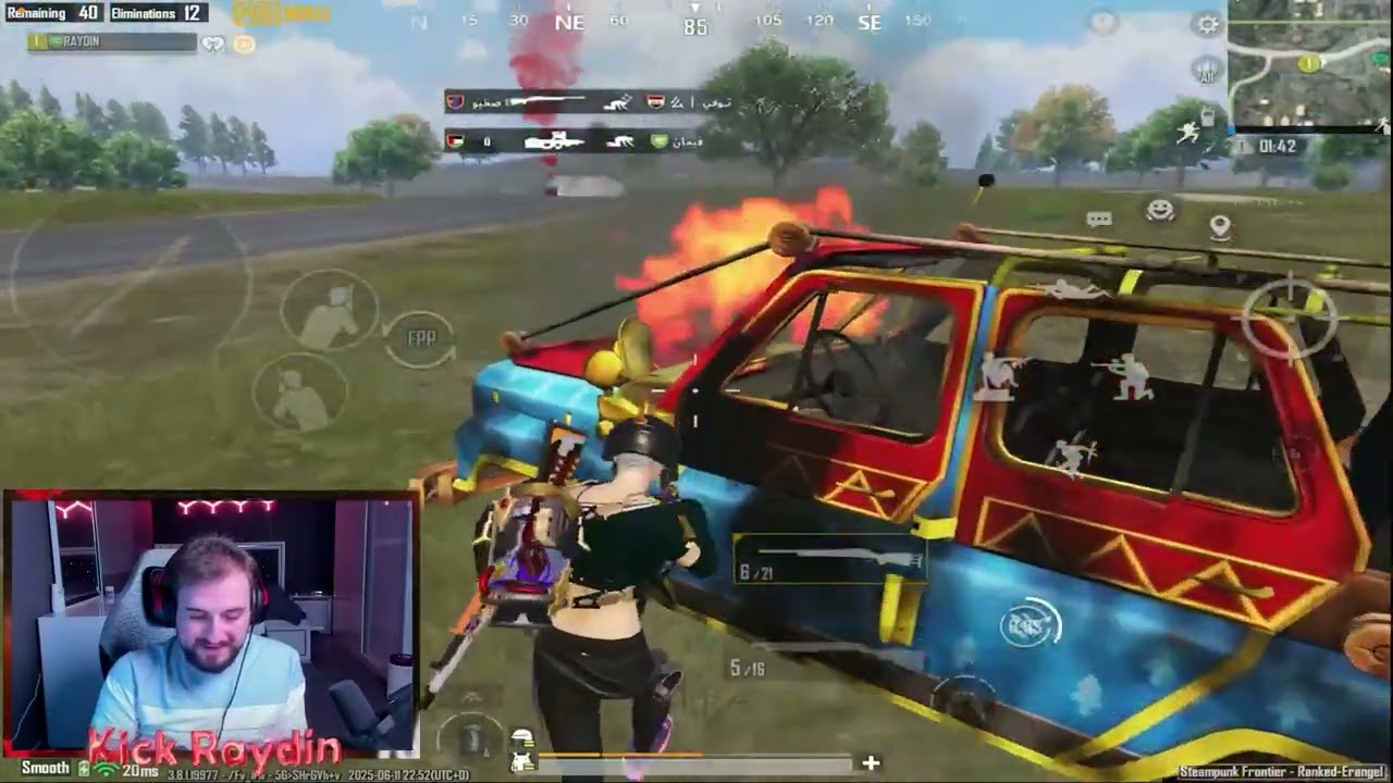 ضربه وحده كانت كفيله تخسر رايدن تحدي 1000 دولار السبب #pubgmobile