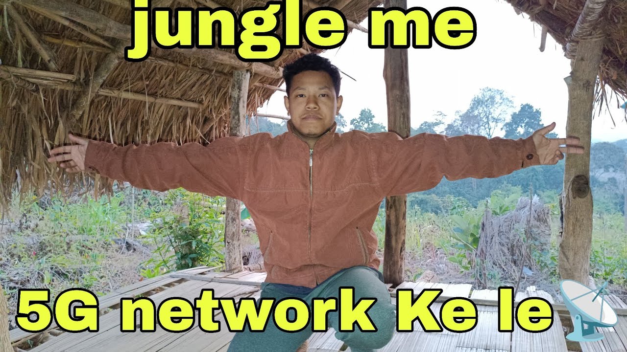 5G  network ke liye jungle me 😅 village life