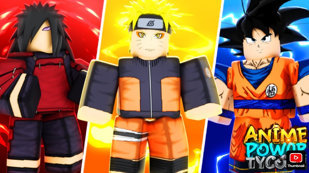 ANIME POWER TYCOON IN ROBLOX BY UGP
