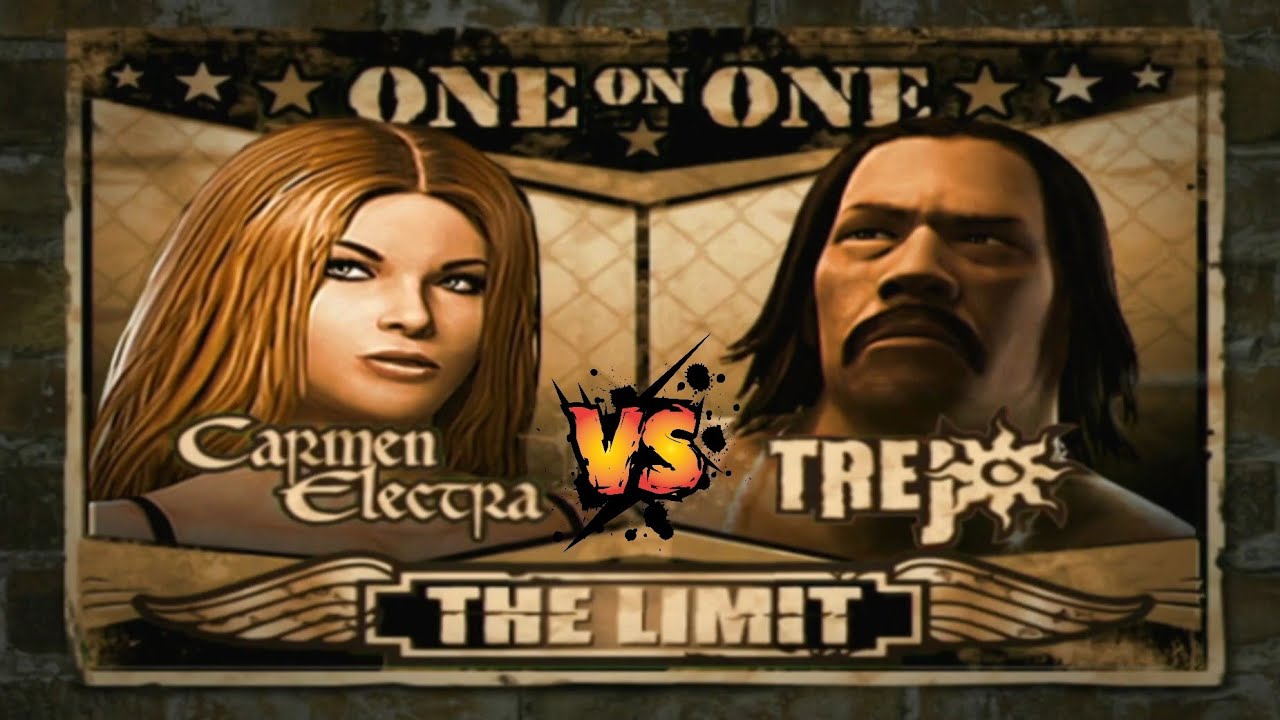 Def Jam Fight For NY | Кармен Электра против Трехо | Жестко! (PS3 1080p)