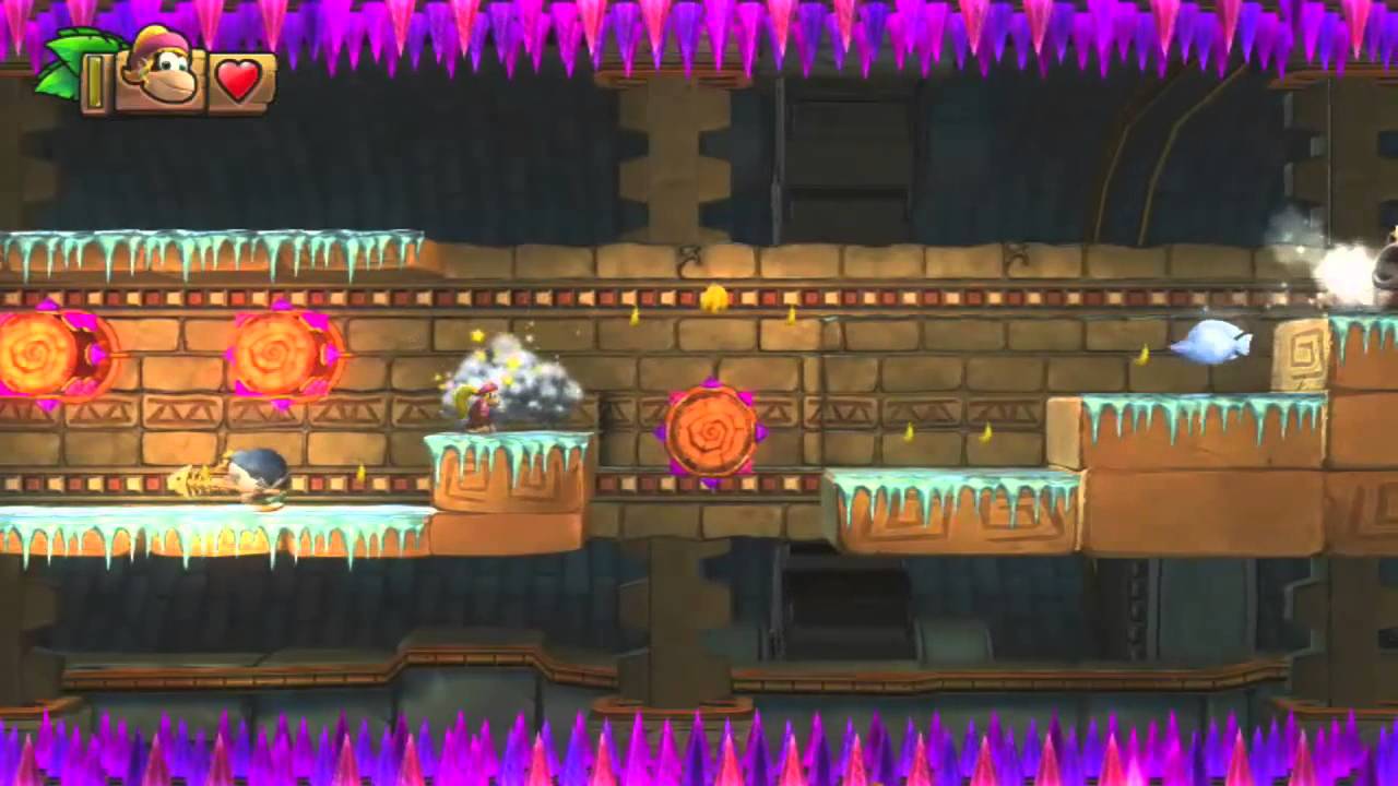 Donkey Kong Country Tropical Freeze - 6-K Stachelspelunke - Extraschwer