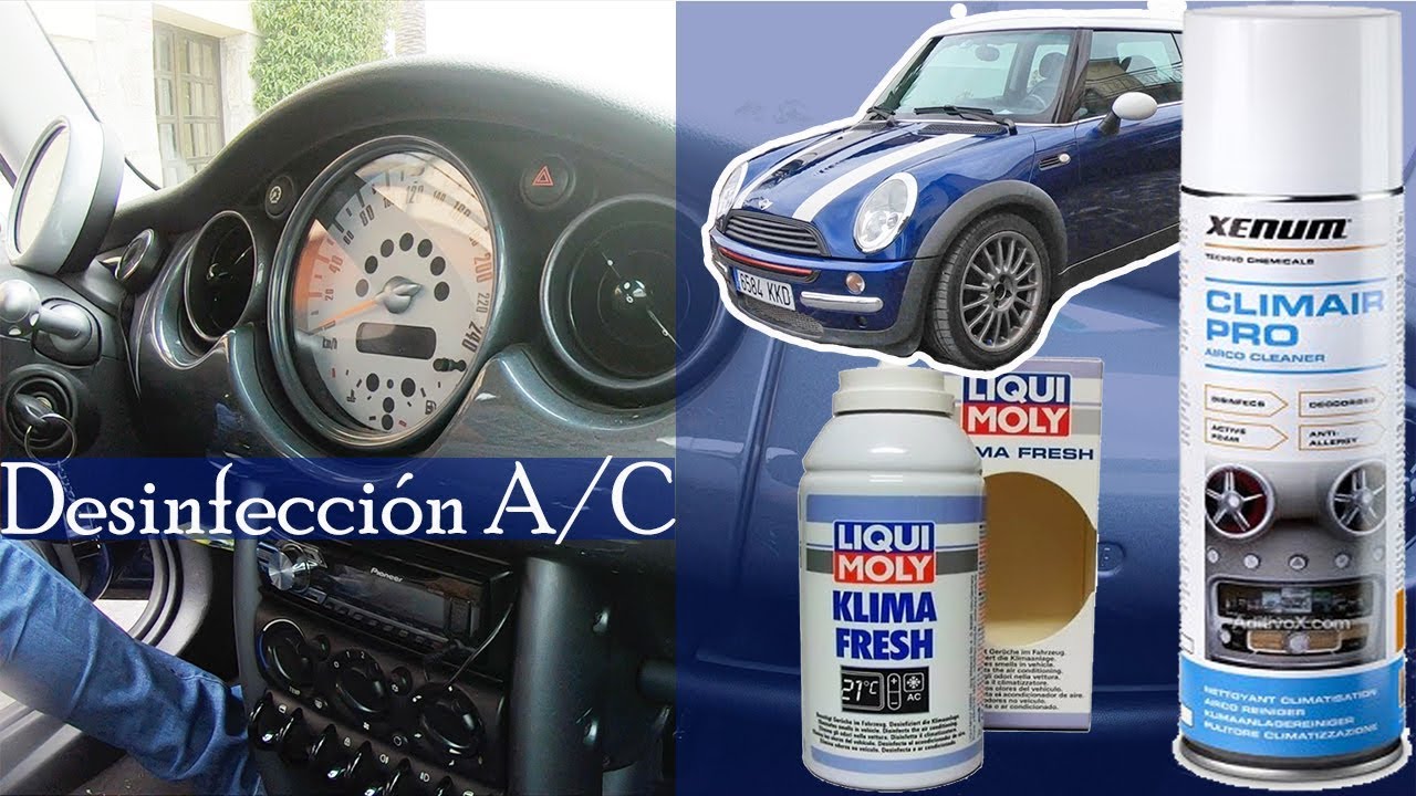 Limpieza A/C Mini Cooper (LiquiMoly Klima Fresh + Xenum Climair Pro) | GarajeVlog