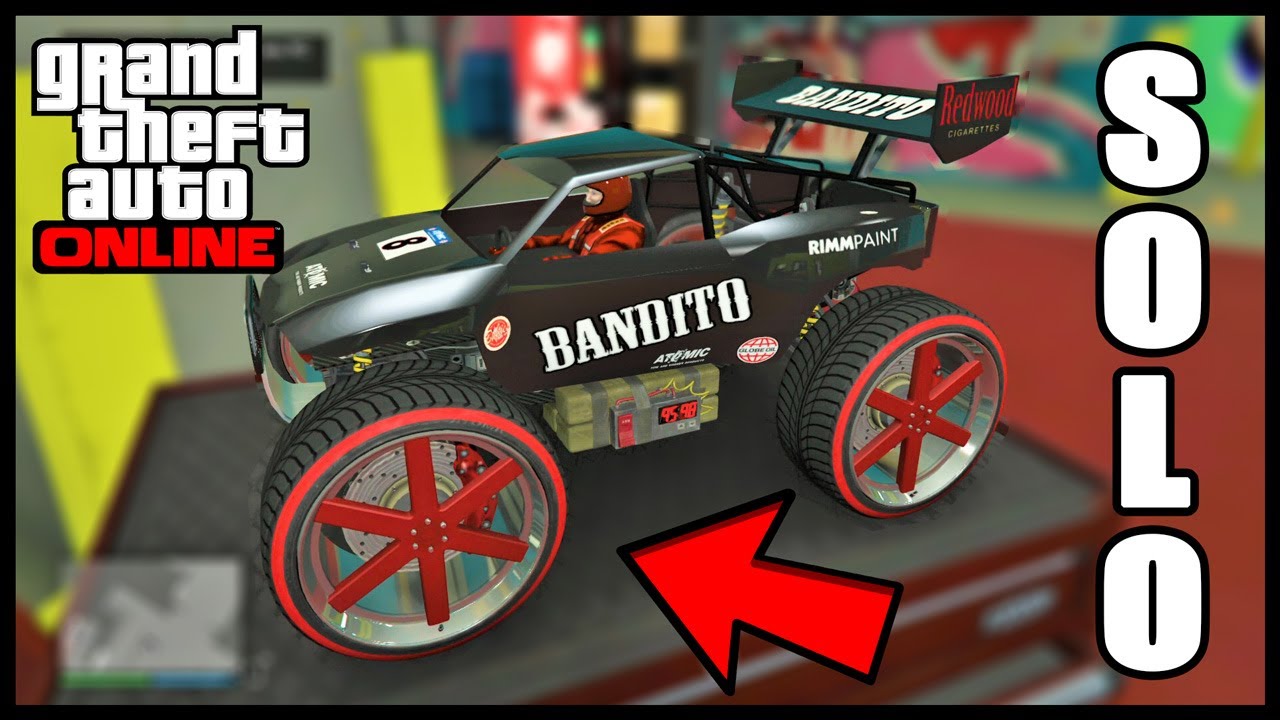 RC BANDITO COM RODAS BENNY/F1 SOLO! COMO CRIAR SEU RC BANDITO MODDED SOLO (PS4/XBOX1) 1.50