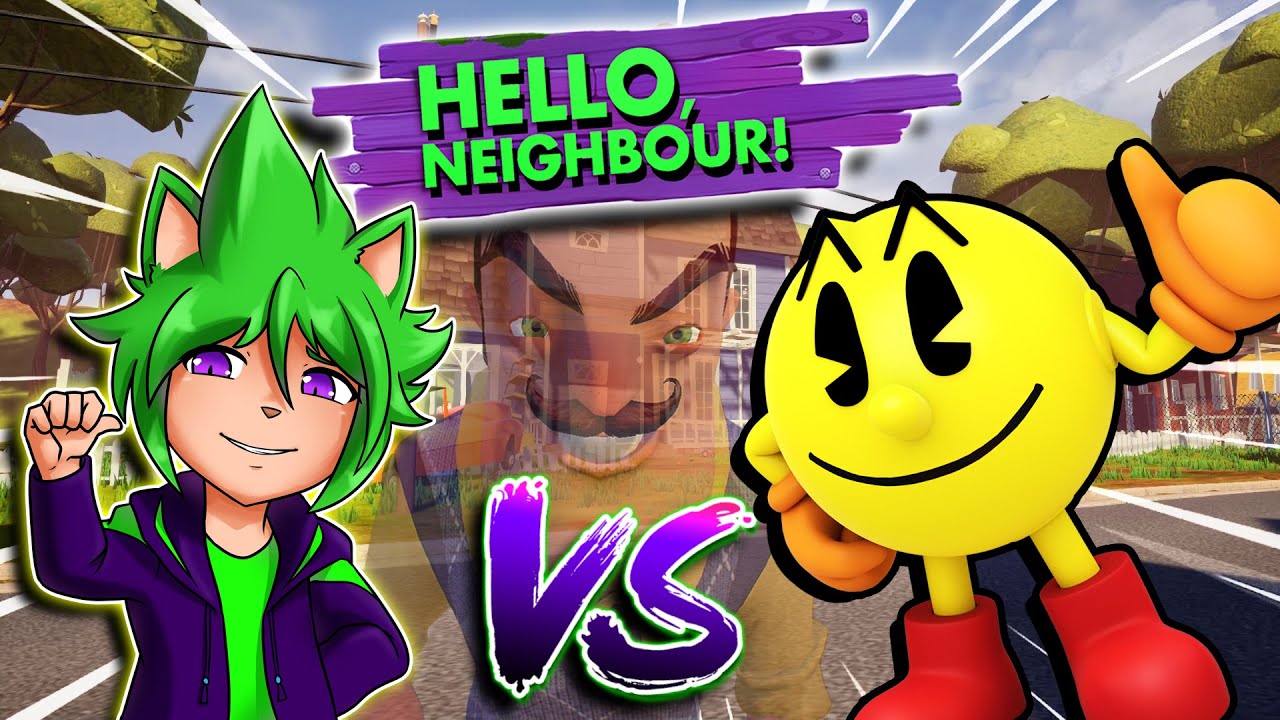 CHIPMUNK vs PAC-MAN | Hello Neighbor Mod