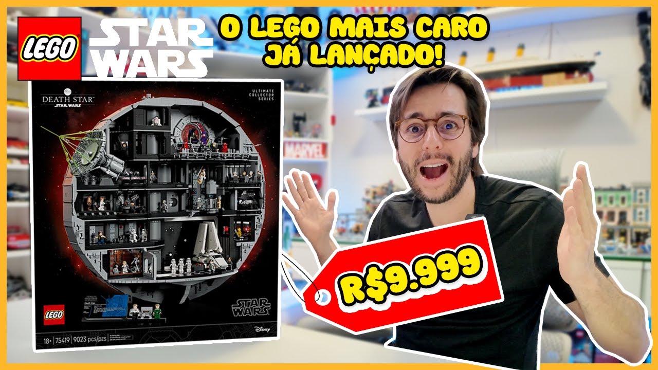 A MAIOR LEGO STAR WARS JÁ FEITO! – Estrela da Morte 75419, Vale a Pena?