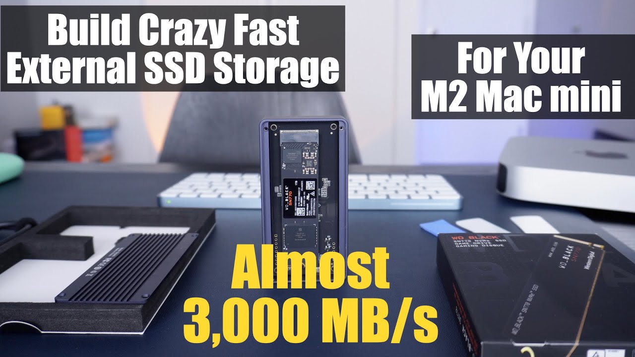 Самый быстрый внешний накопитель для вашего Mac mini M2