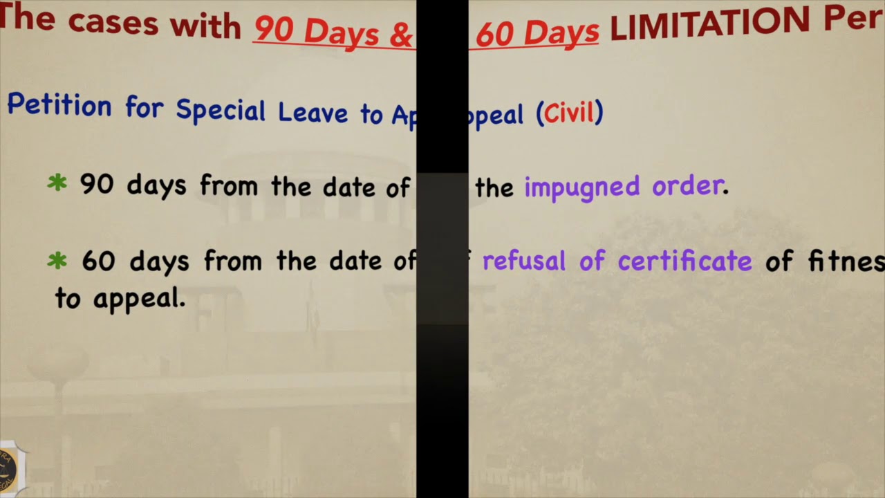 What is Limitation Period?