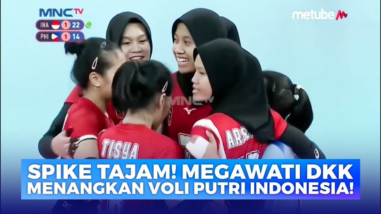 BABAT FILIPINA! Megawati Berikan Spike Tajam! | VOLI PUTRI INDONESIA VS FILIPINA SEA GAMES 2019