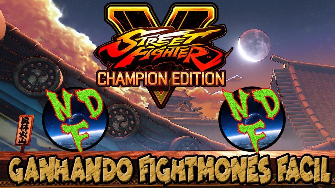 Street Fighter V - Ganhando Fight money Facil