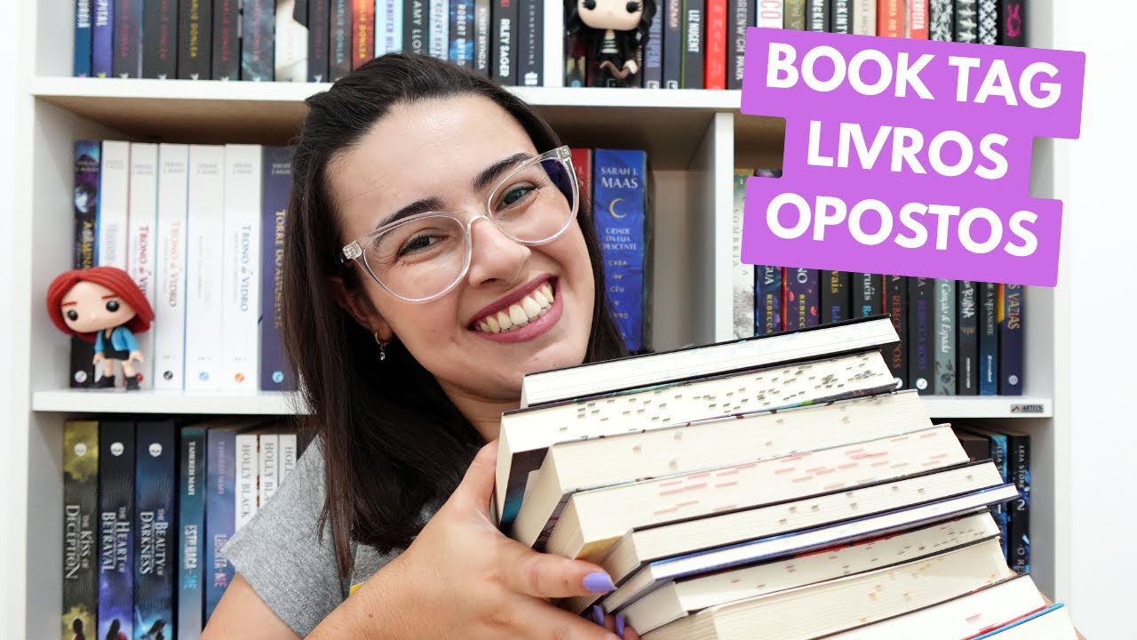 📚 BOOK TAG LIVROS OPOSTOS ✨