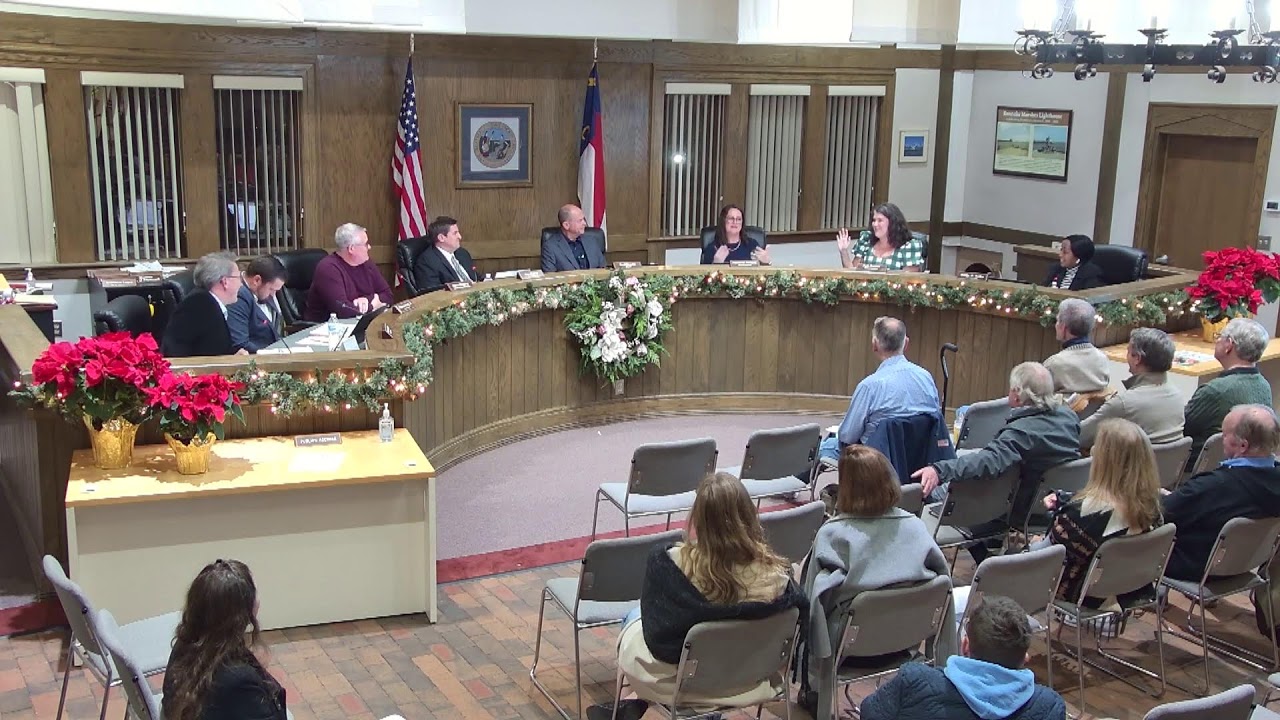 Town of Manteo Commissioners Meeting December 3, 2025