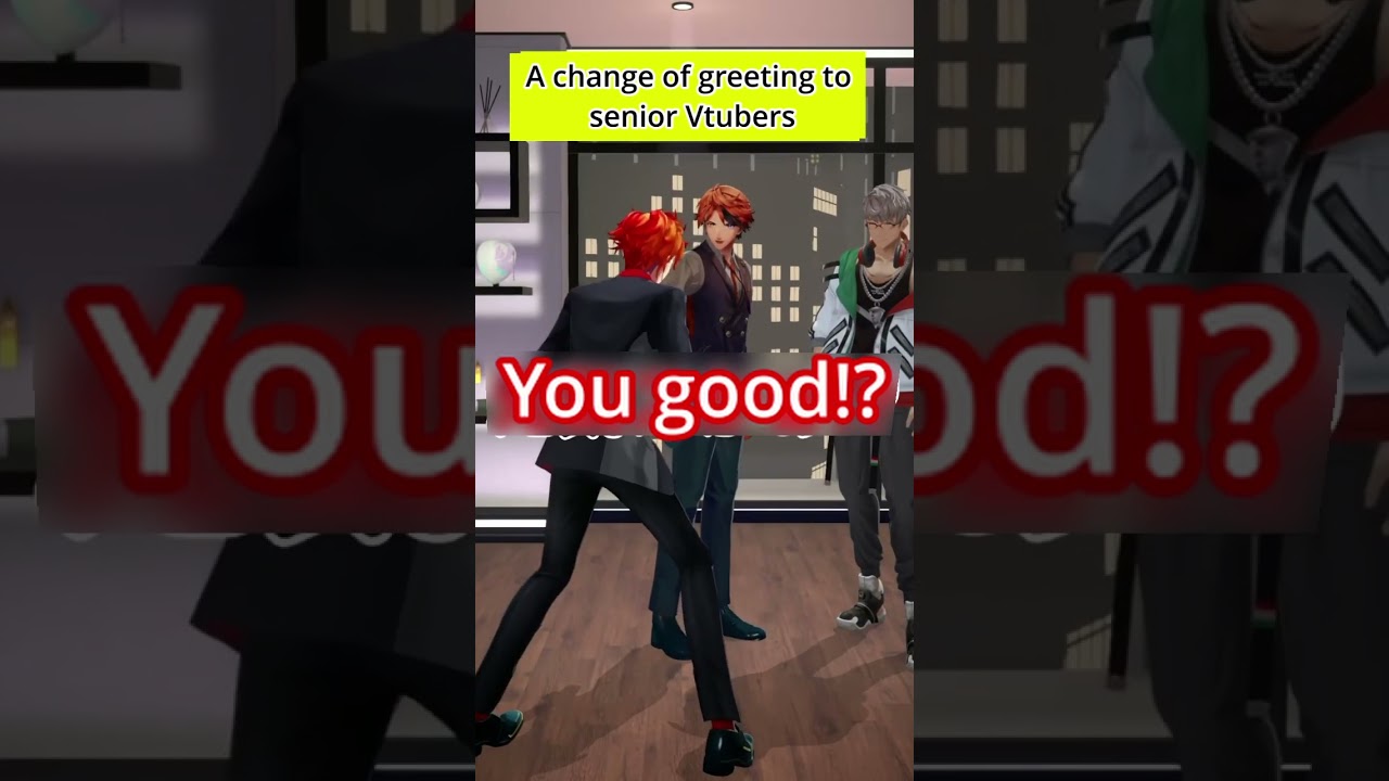 A Change in Greeting Senior Vtubers | Holostar Short: Uproar