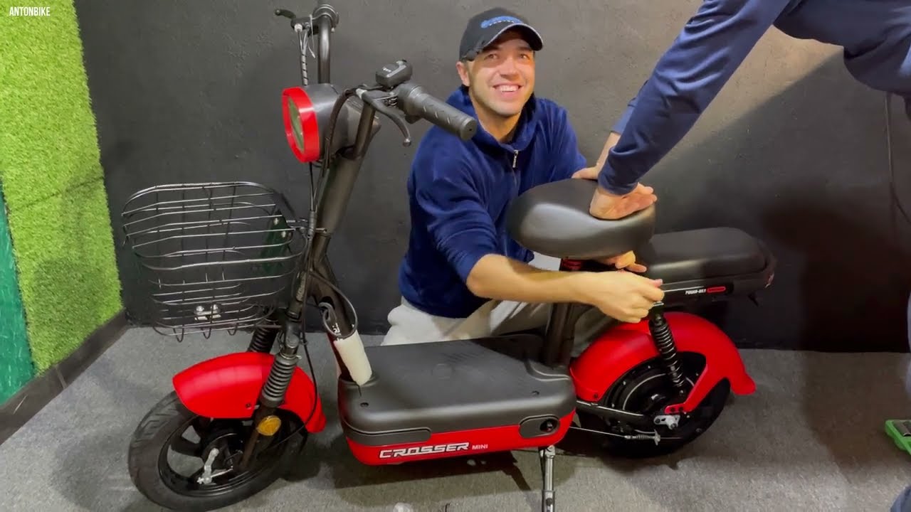 Как собрать с коробки электро Crosser MINI 48V 450W 2025