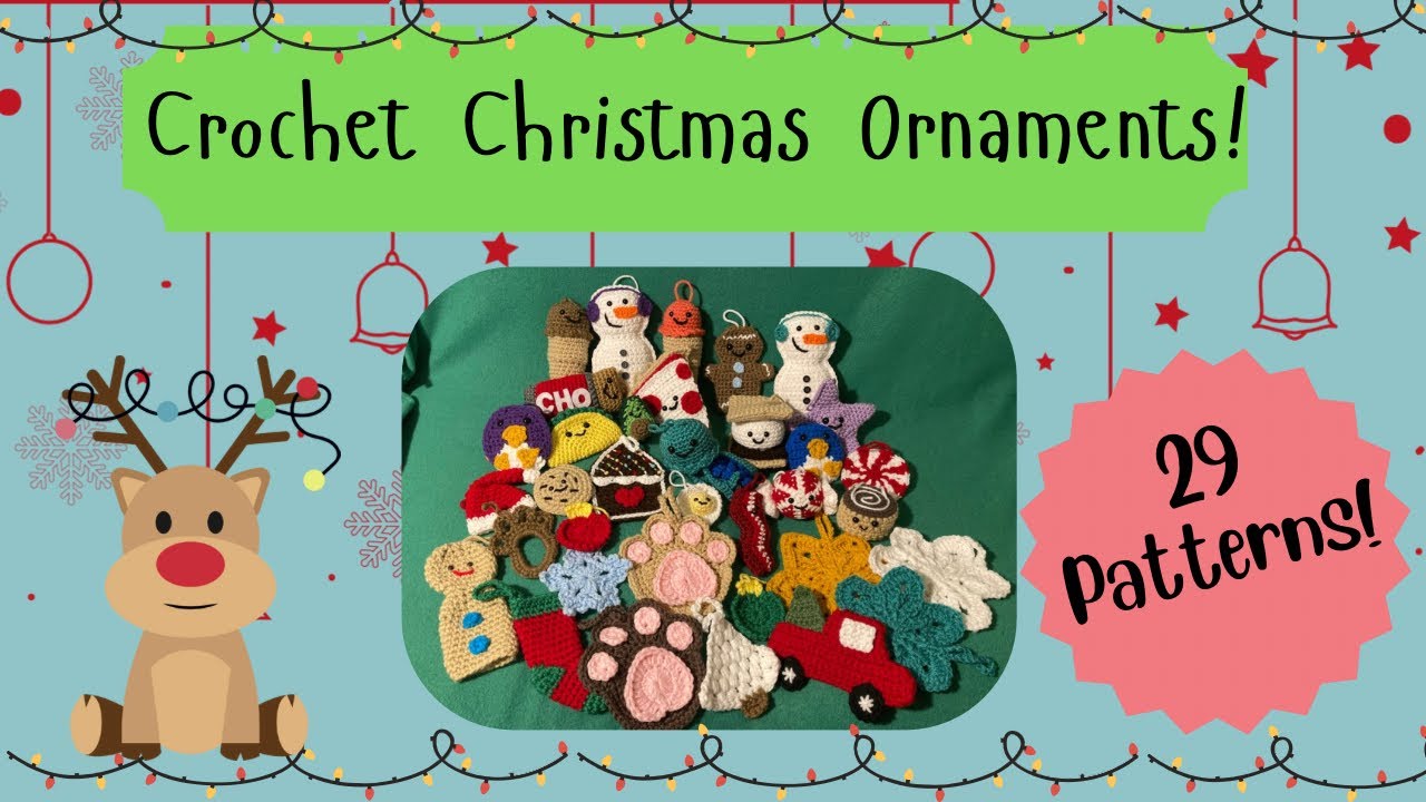 My Favorite Crochet Christmas Ornament Patterns! 