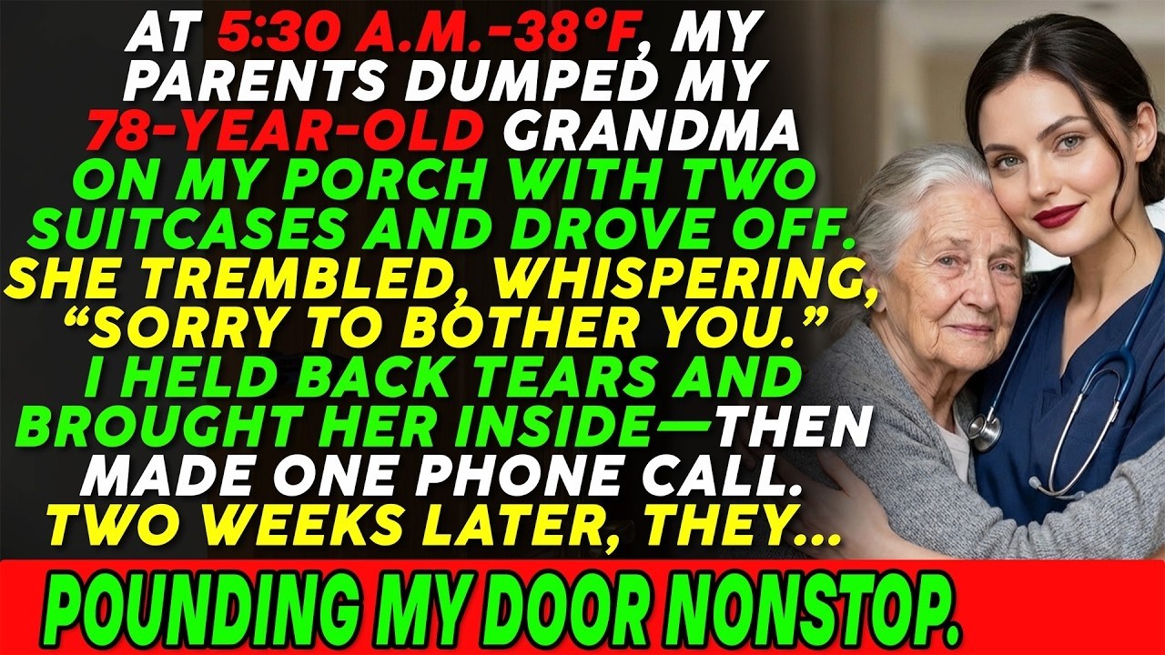 My Parents Abandoned My 78-Year-Old Grandma In The Cold — Then One Call Hit Them Back Hard