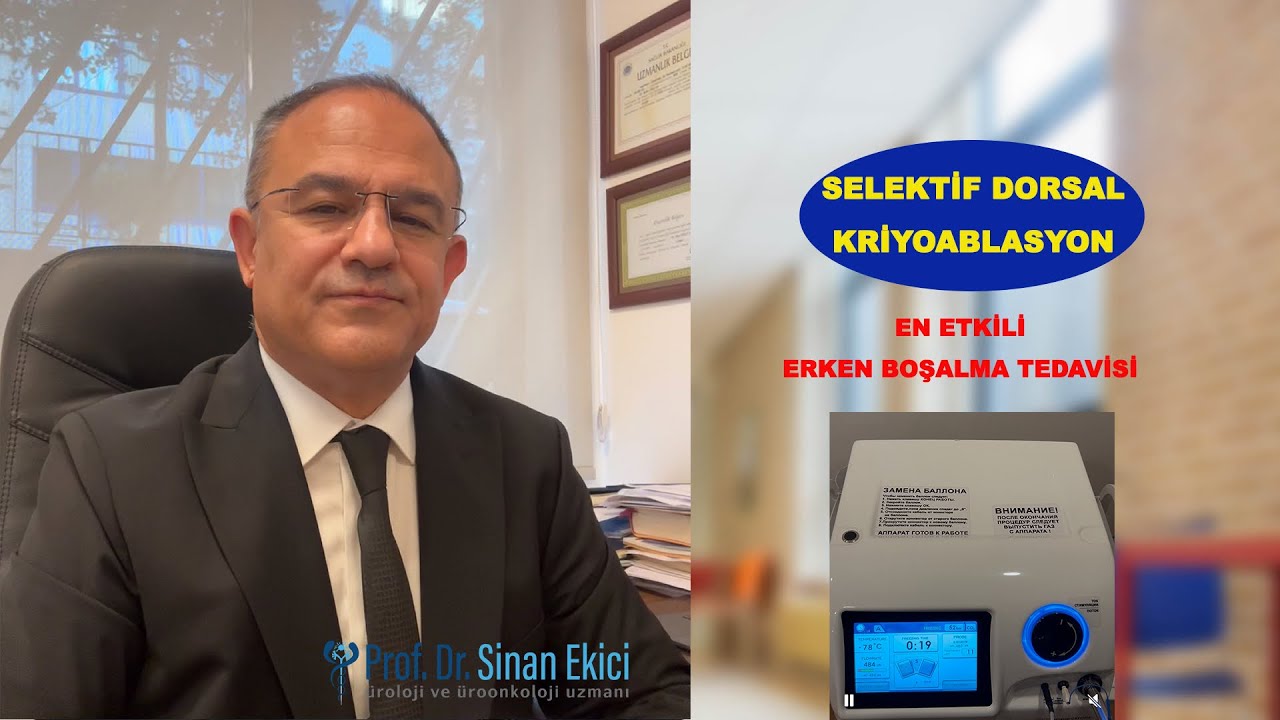 Selektif Dorsal Kriyoablasyon: En Etkili Erken Boşalma Tedavisi #kriyoablasyon #erkenboşalma