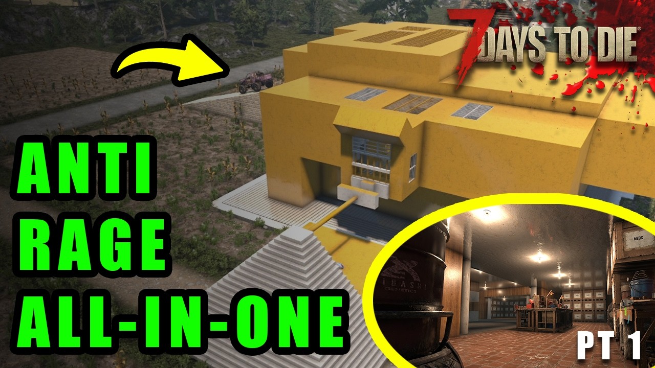 The Ultimate ALL-IN-ONE Horde Base? | 7 Days to Die