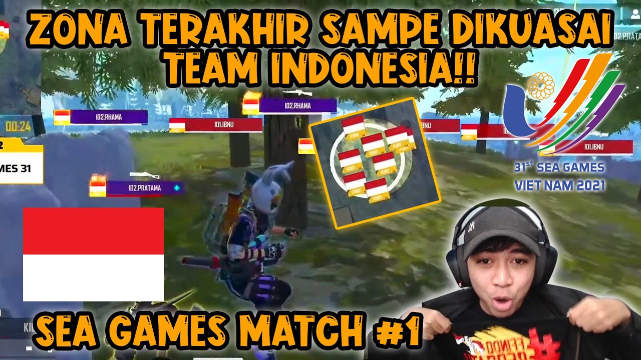 GREGET 2 TIM INDO MENGUASAI DI ZONA AKHIR!! SEAGAMES DAY 2 MATCH 1