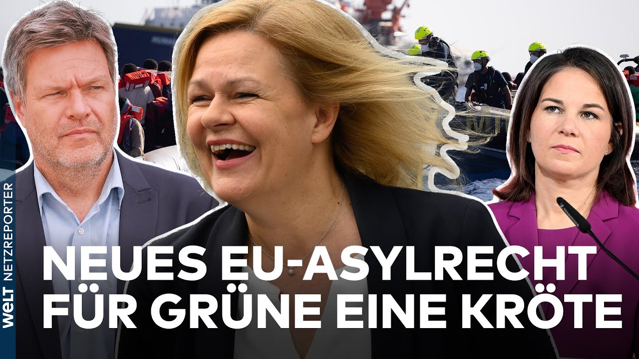 ASYLRECHT: Faeser bejubelt 