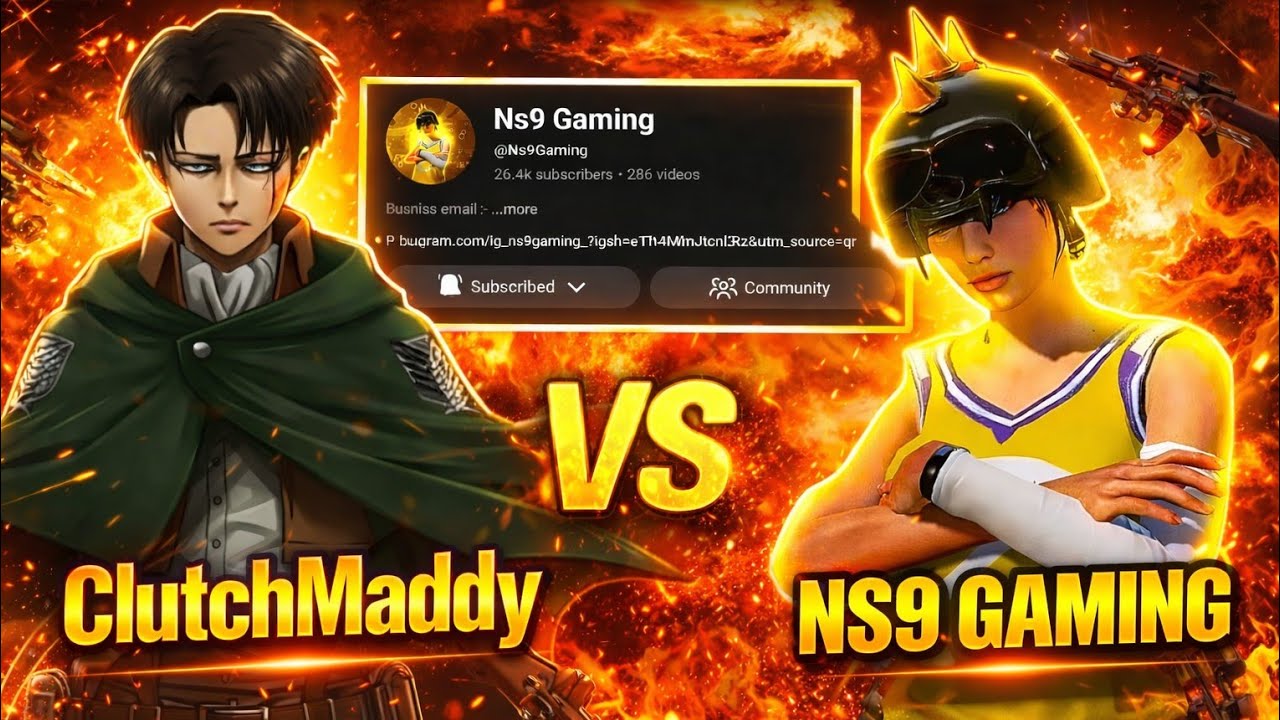 𝟭𝘃𝟭 𝗔𝗴𝗮𝗶𝗻𝘀𝘁  @Ns9Gaming 𝗠𝗼𝘀𝘁 𝗗𝗲𝗺𝗮𝗻𝗱𝗲𝗱 𝗖𝗵𝗮𝗹𝗹𝗲𝗻𝗴𝗲 🔥