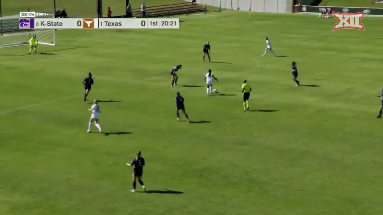 2022 Sprouts Farmers Market Big 12 Soccer Championship - No. 1 Texas 4, No. 8 K-State 0