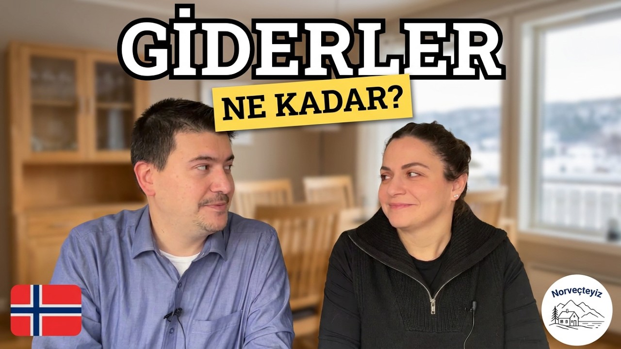 BEKLENEN VİDEO! NORVEÇ'TE AYLIK GİDERLER | KİRA, ULAŞIM, MUTFAK, ELEKTRİK | NORVEÇ'TE YAŞAM 🇳🇴