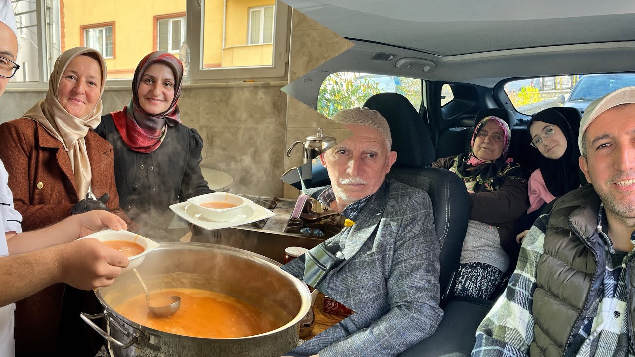 Ailecek gezmeye gidiyoruz D&ouml;rkeni pazarı tarhana &ccedil;orbası y&ouml;resel &uuml;r&uuml;nler #Devrekani