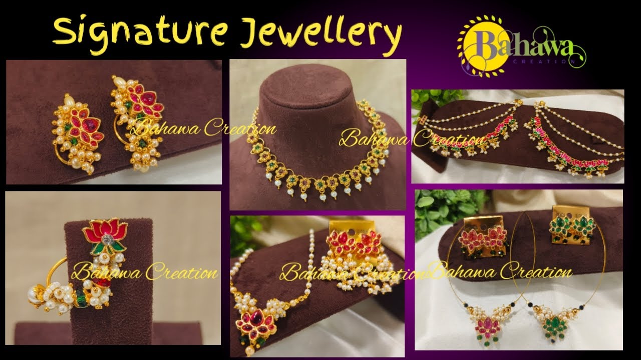 Signature designs of Bahawa Creation : Trending Jewelry #short | 7304329727 ( only WhatsApp)